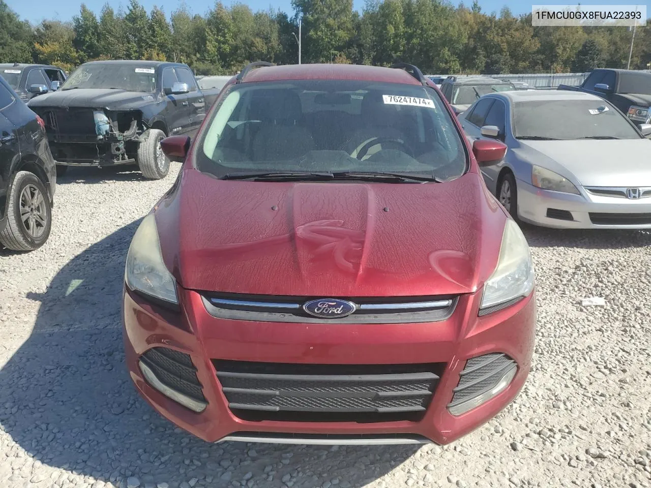 2015 Ford Escape Se VIN: 1FMCU0GX8FUA22393 Lot: 76247474