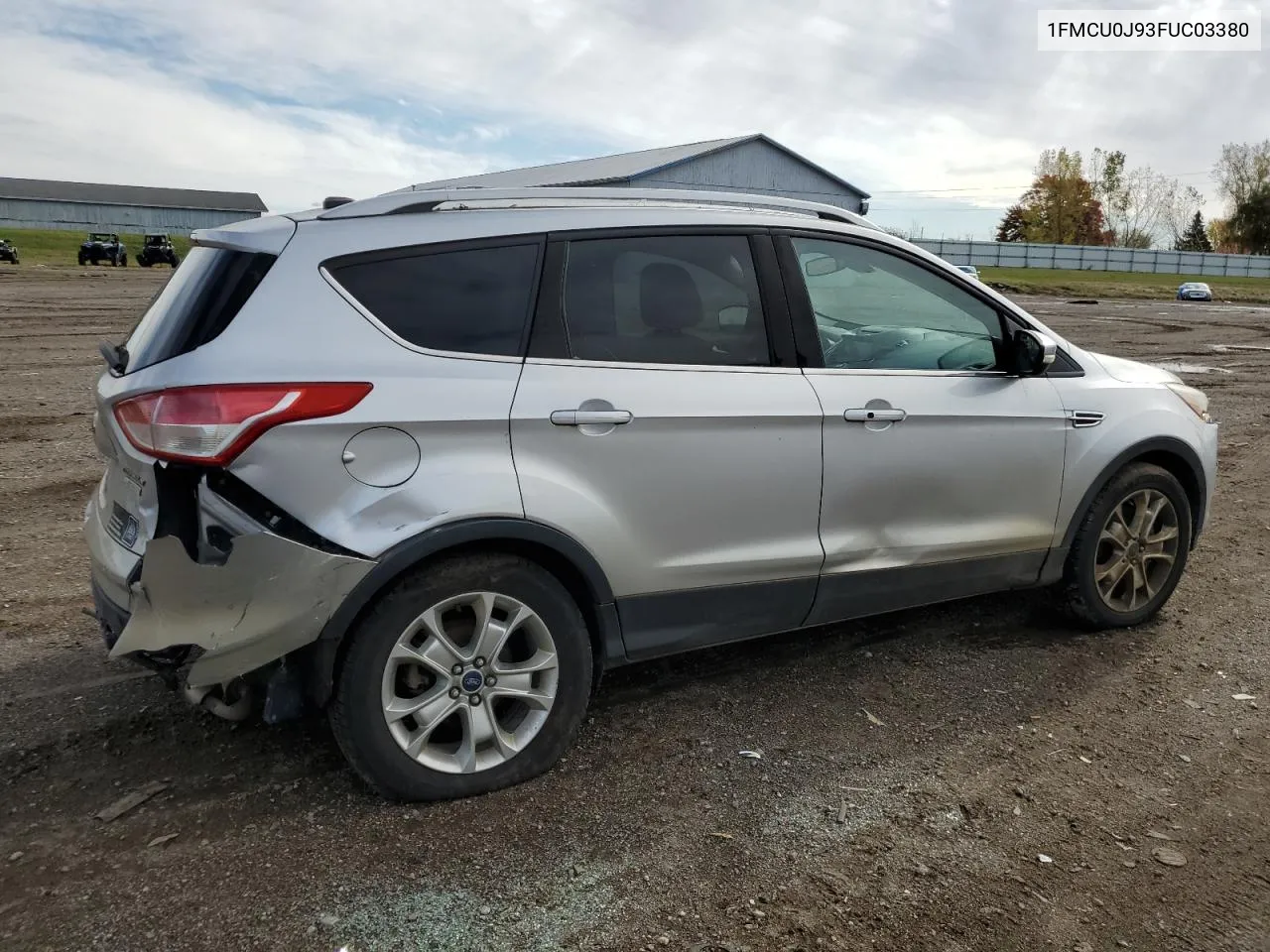 2015 Ford Escape Titanium VIN: 1FMCU0J93FUC03380 Lot: 76270794