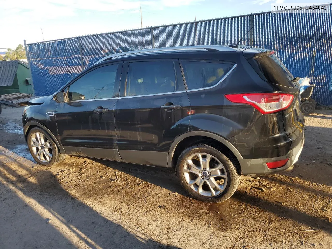 2015 Ford Escape Titanium VIN: 1FMCU9J95FUA54040 Lot: 76274194