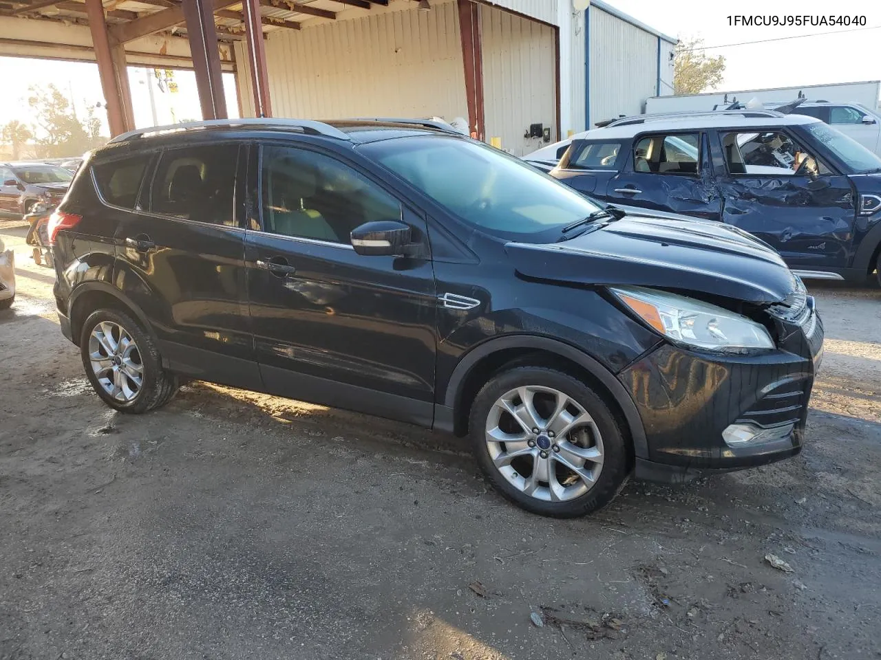 2015 Ford Escape Titanium VIN: 1FMCU9J95FUA54040 Lot: 76274194