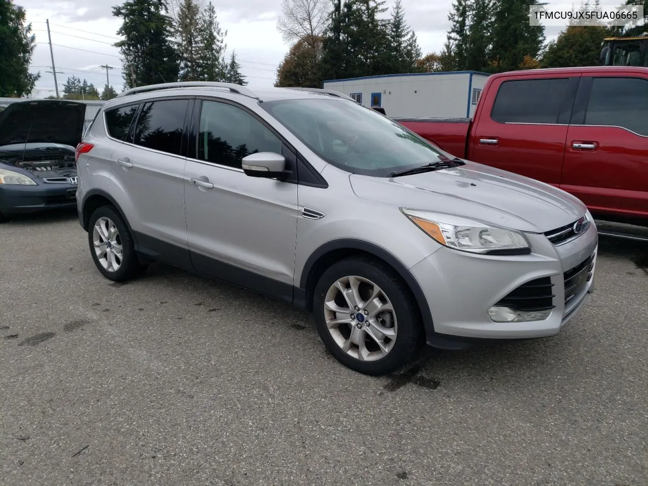 2015 Ford Escape Titanium VIN: 1FMCU9JX5FUA06665 Lot: 76290784