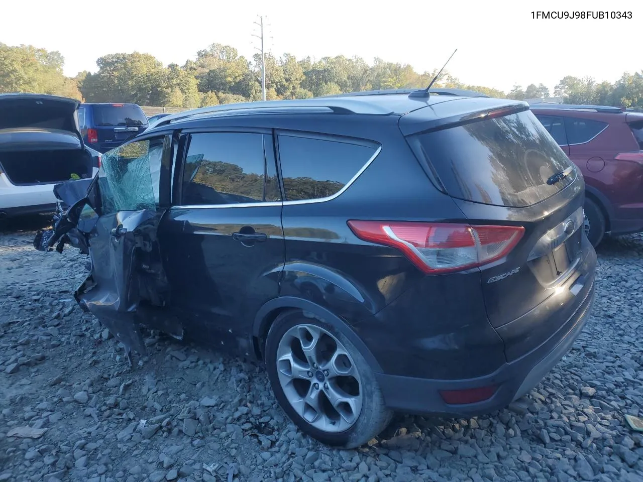 2015 Ford Escape Titanium VIN: 1FMCU9J98FUB10343 Lot: 76454254