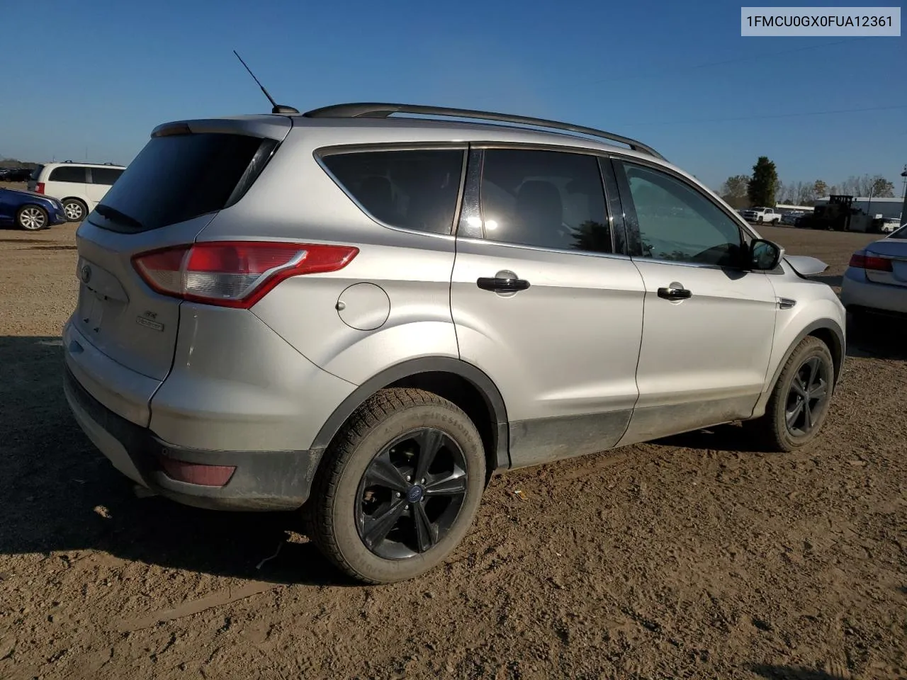 2015 Ford Escape Se VIN: 1FMCU0GX0FUA12361 Lot: 76541414