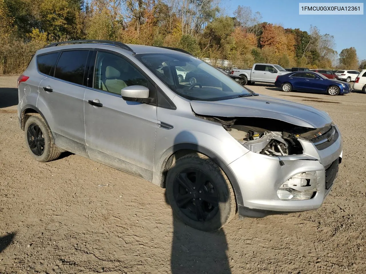 2015 Ford Escape Se VIN: 1FMCU0GX0FUA12361 Lot: 76541414