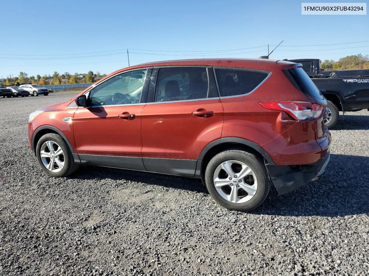 2015 Ford Escape Se VIN: 1FMCU9GX2FUB43294 Lot: 76554054