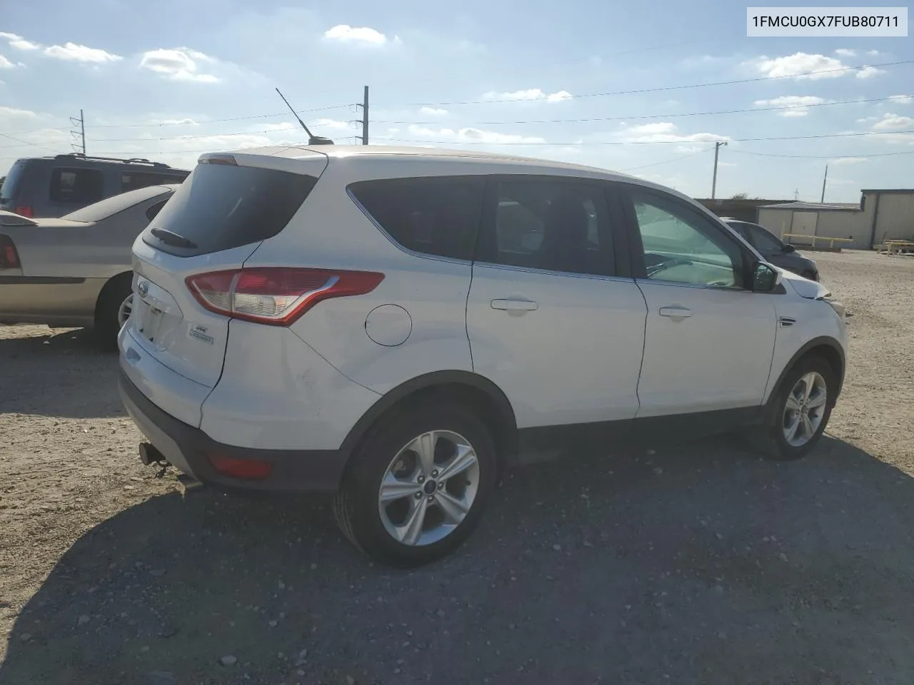 2015 Ford Escape Se VIN: 1FMCU0GX7FUB80711 Lot: 76825854