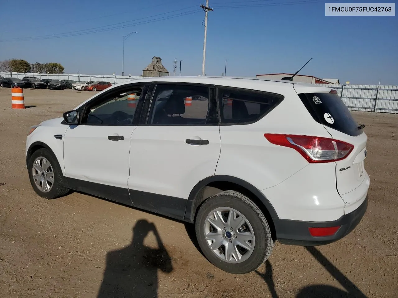 2015 Ford Escape S VIN: 1FMCU0F75FUC42768 Lot: 76826874