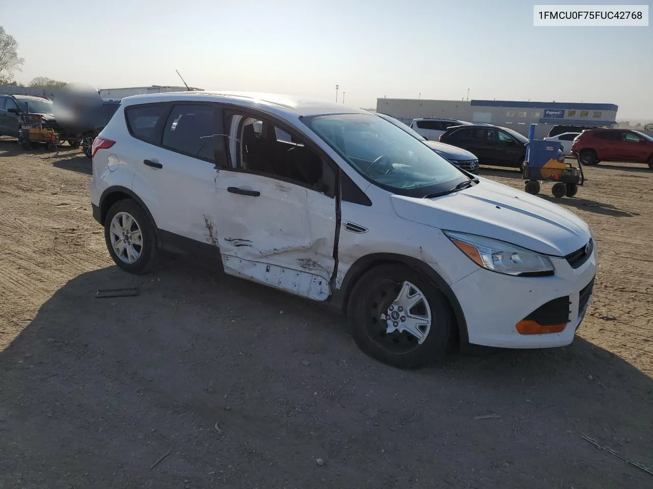 2015 Ford Escape S VIN: 1FMCU0F75FUC42768 Lot: 76826874