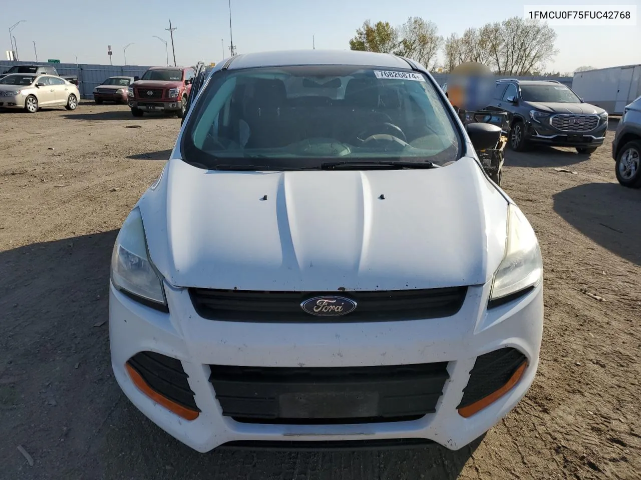 2015 Ford Escape S VIN: 1FMCU0F75FUC42768 Lot: 76826874