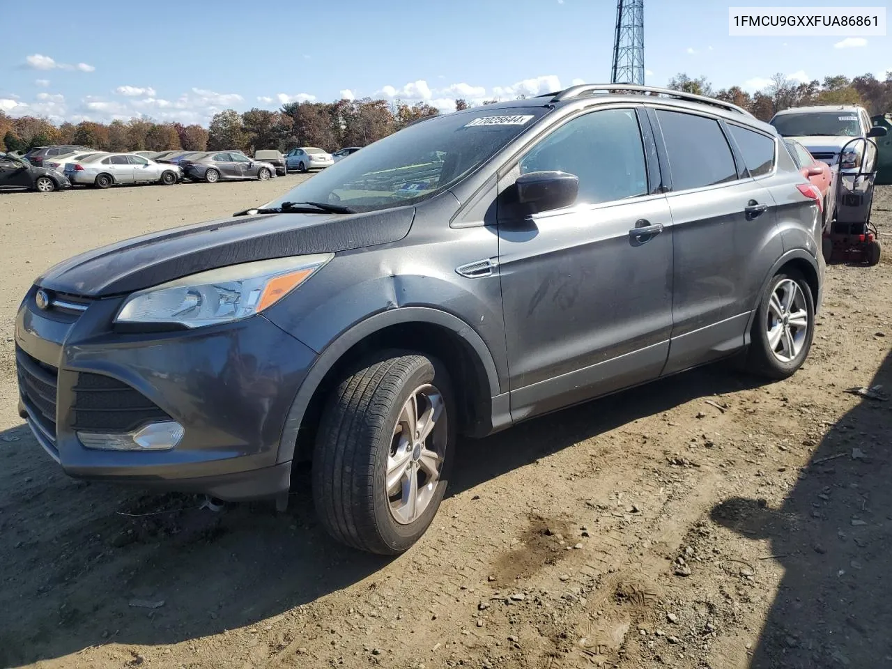 2015 Ford Escape Se VIN: 1FMCU9GXXFUA86861 Lot: 77025644