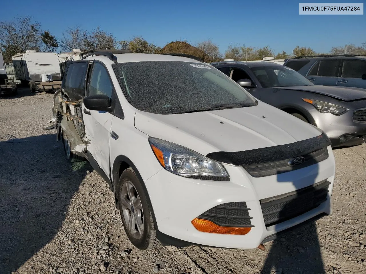 2015 Ford Escape S VIN: 1FMCU0F75FUA47284 Lot: 77026344