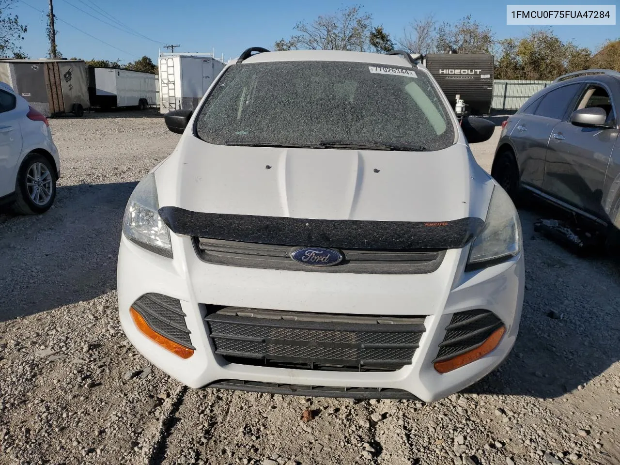 2015 Ford Escape S VIN: 1FMCU0F75FUA47284 Lot: 77026344