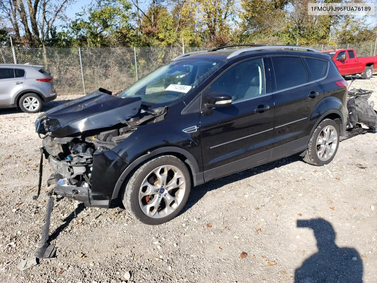 2015 Ford Escape Titanium VIN: 1FMCU9J96FUA76189 Lot: 77143984