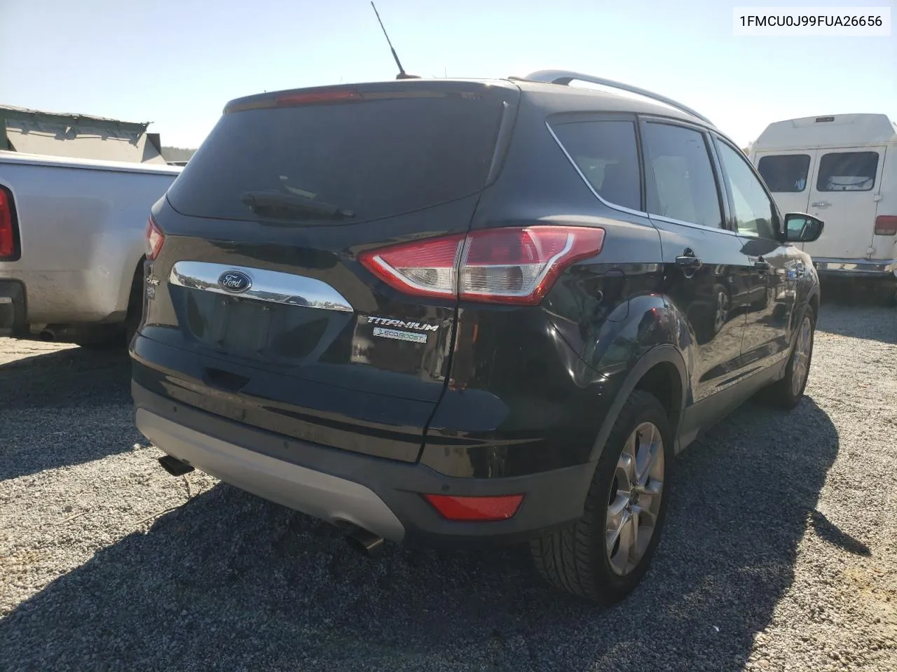 2015 Ford Escape Titanium VIN: 1FMCU0J99FUA26656 Lot: 77176234