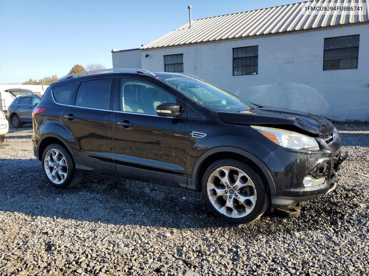 2015 Ford Escape Titanium VIN: 1FMCU9J94FUB86741 Lot: 77198114