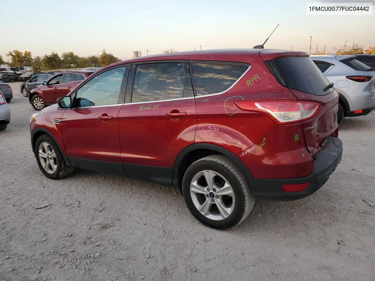 2015 Ford Escape Se VIN: 1FMCU0G77FUC04442 Lot: 77223054