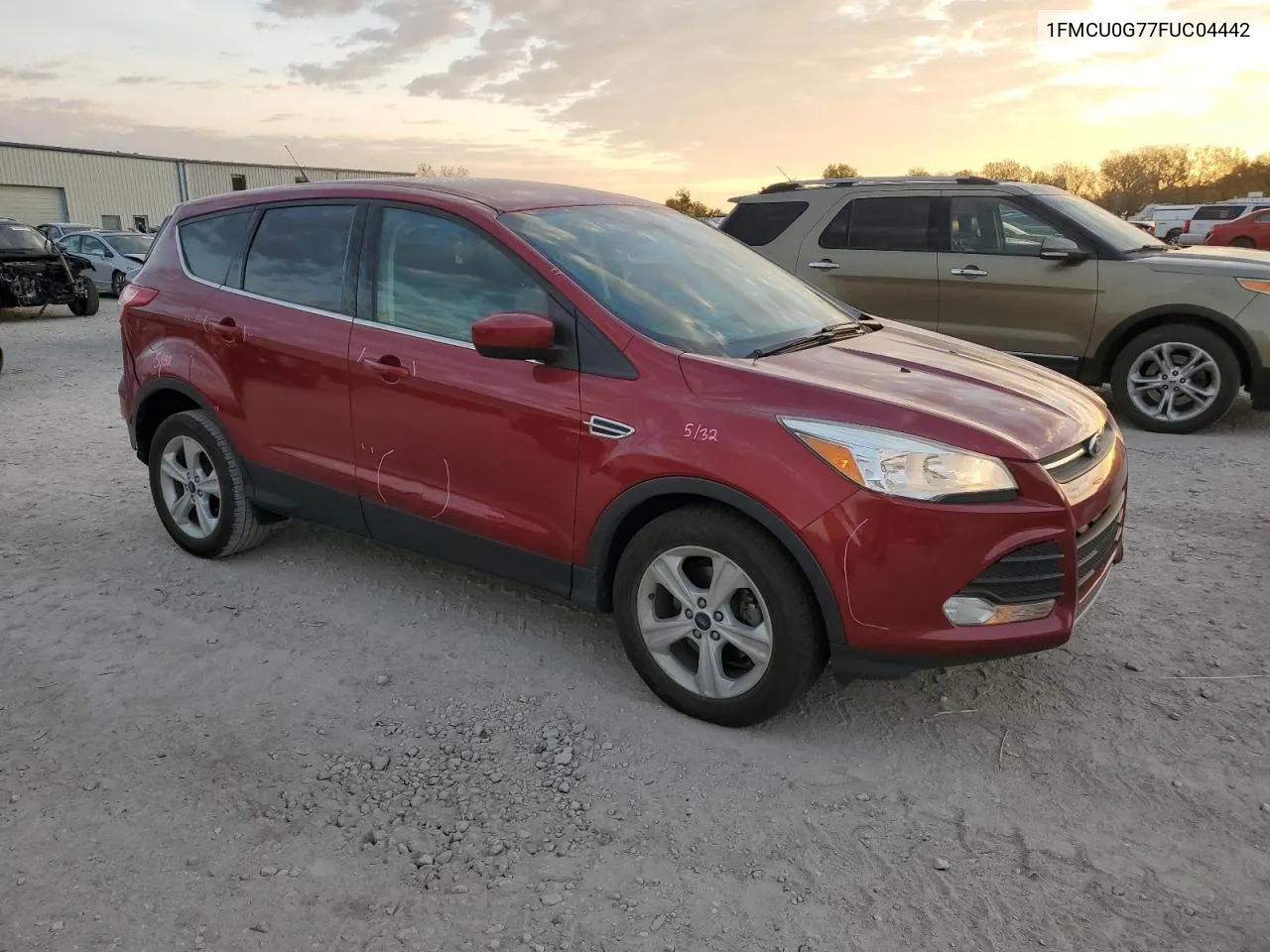 2015 Ford Escape Se VIN: 1FMCU0G77FUC04442 Lot: 77223054