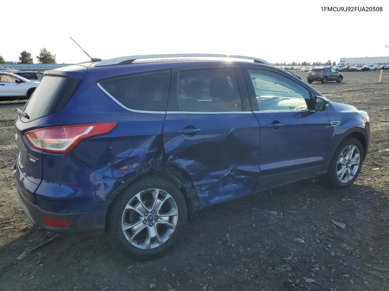 2015 Ford Escape Titanium VIN: 1FMCU9J92FUA20508 Lot: 77277954