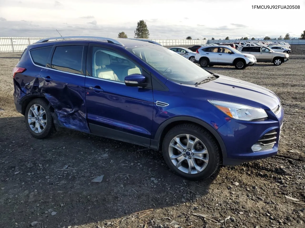 2015 Ford Escape Titanium VIN: 1FMCU9J92FUA20508 Lot: 77277954