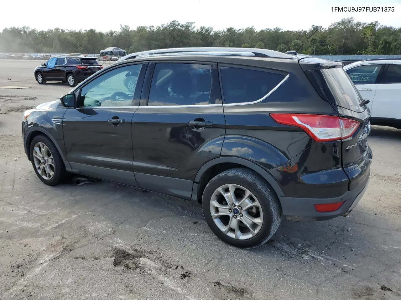 2015 Ford Escape Titanium VIN: 1FMCU9J97FUB71375 Lot: 77278334