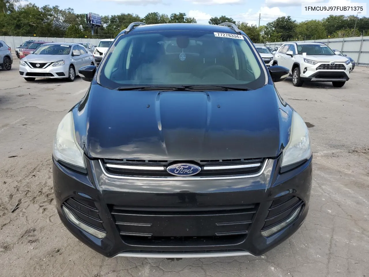 2015 Ford Escape Titanium VIN: 1FMCU9J97FUB71375 Lot: 77278334