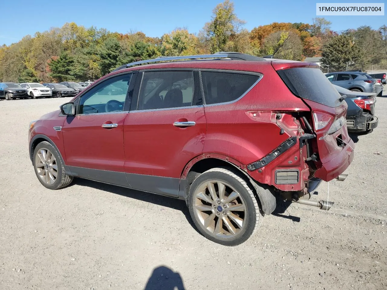 2015 Ford Escape Se VIN: 1FMCU9GX7FUC87004 Lot: 77340444