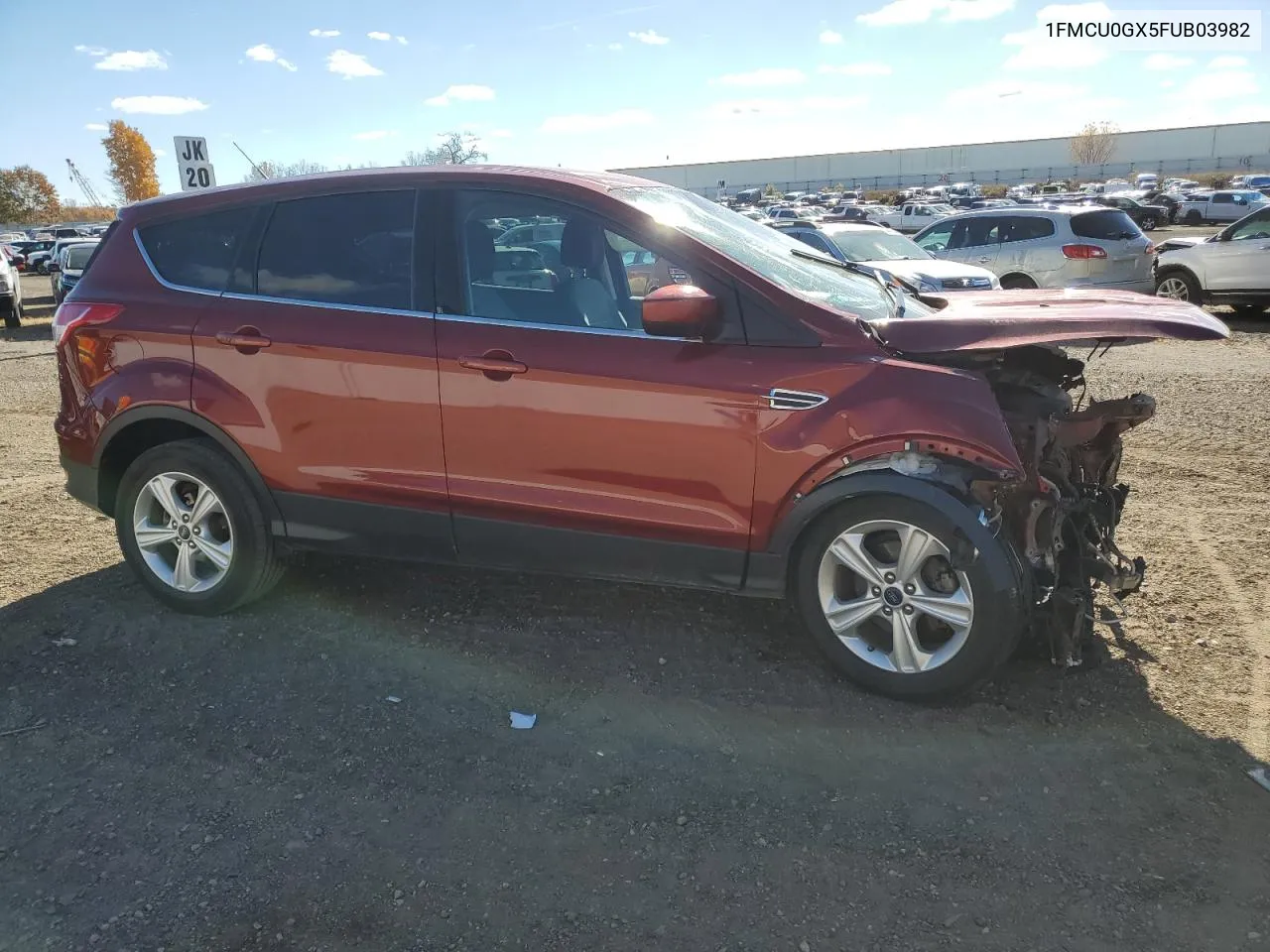 2015 Ford Escape Se VIN: 1FMCU0GX5FUB03982 Lot: 77360094