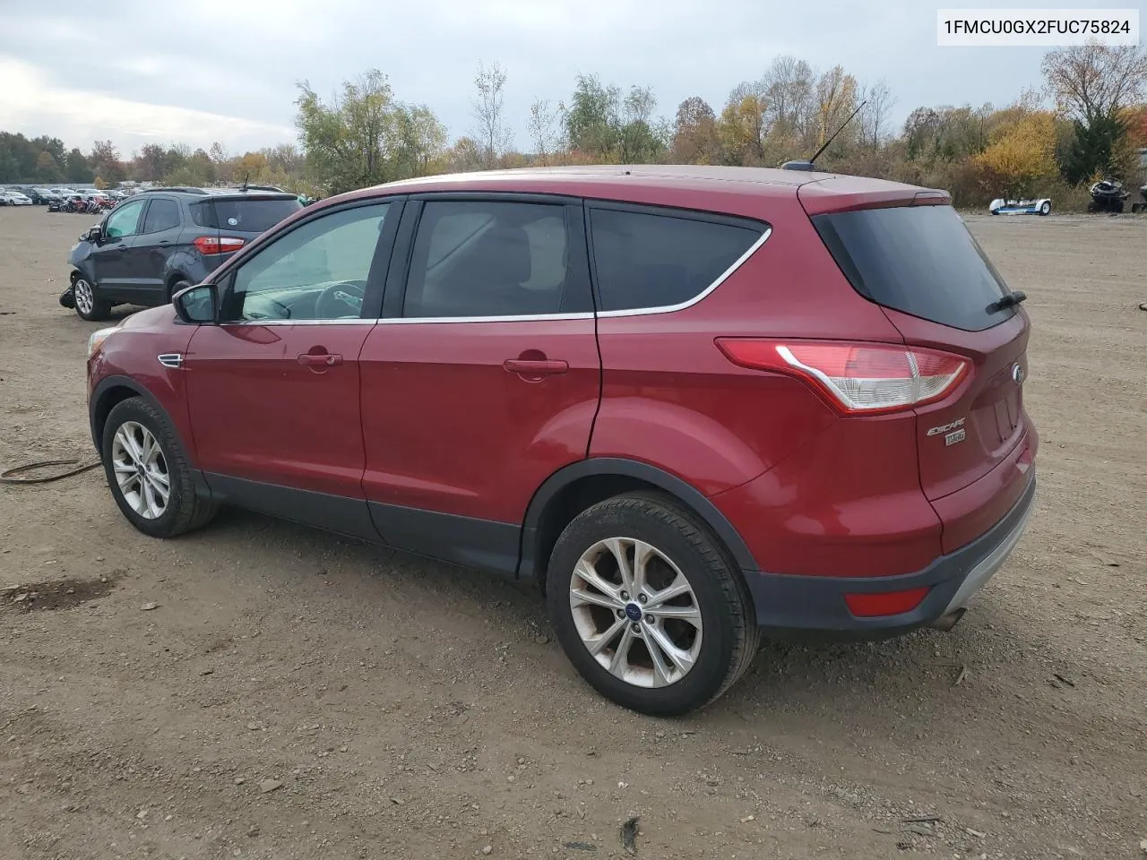 2015 Ford Escape Se VIN: 1FMCU0GX2FUC75824 Lot: 77363524