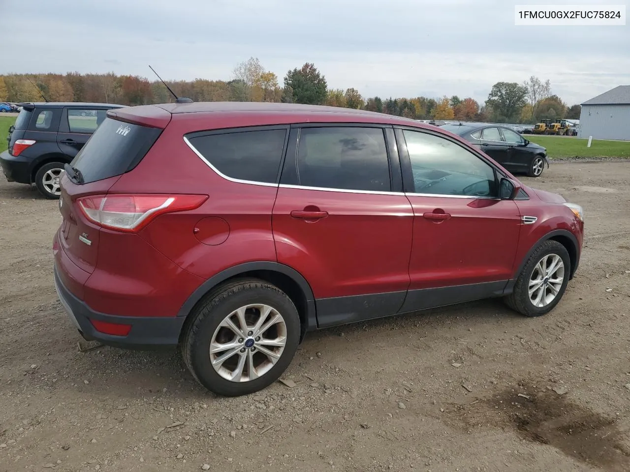 2015 Ford Escape Se VIN: 1FMCU0GX2FUC75824 Lot: 77363524