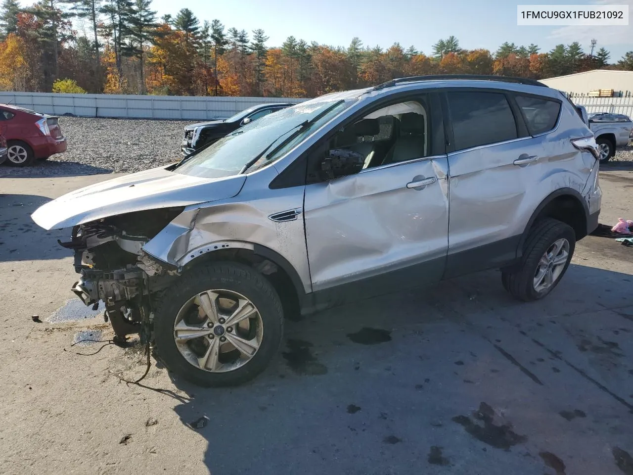 2015 Ford Escape Se VIN: 1FMCU9GX1FUB21092 Lot: 77432124