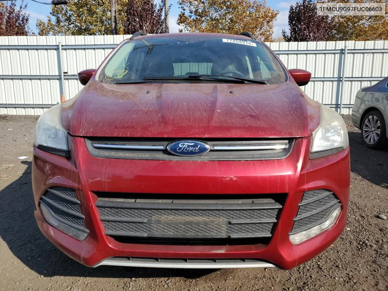 2015 Ford Escape Se VIN: 1FMCU9G97FUC06603 Lot: 77454914