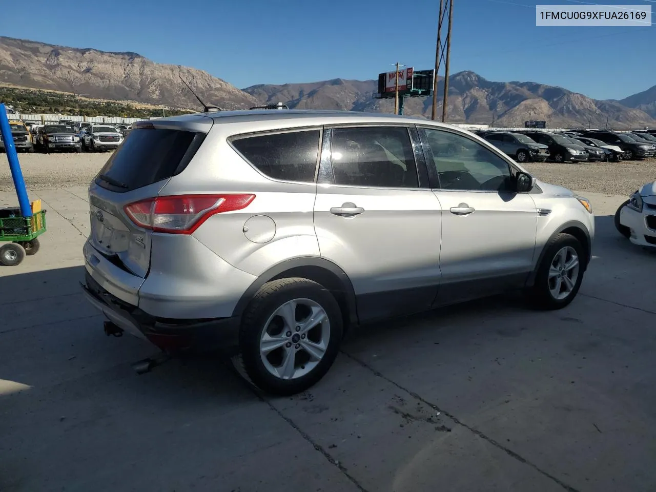 2015 Ford Escape Se VIN: 1FMCU0G9XFUA26169 Lot: 77479754