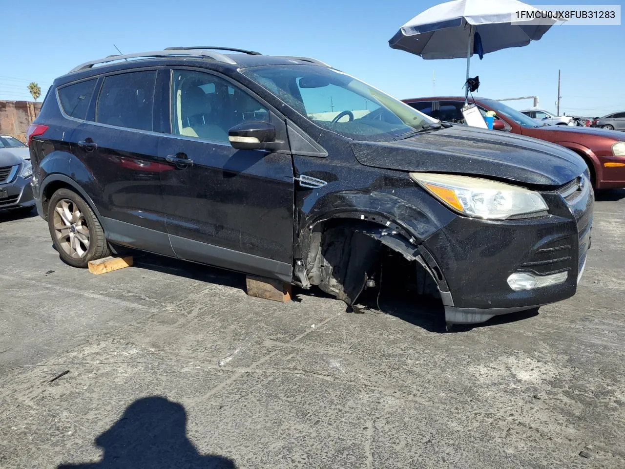 2015 Ford Escape Titanium VIN: 1FMCU0JX8FUB31283 Lot: 77494054