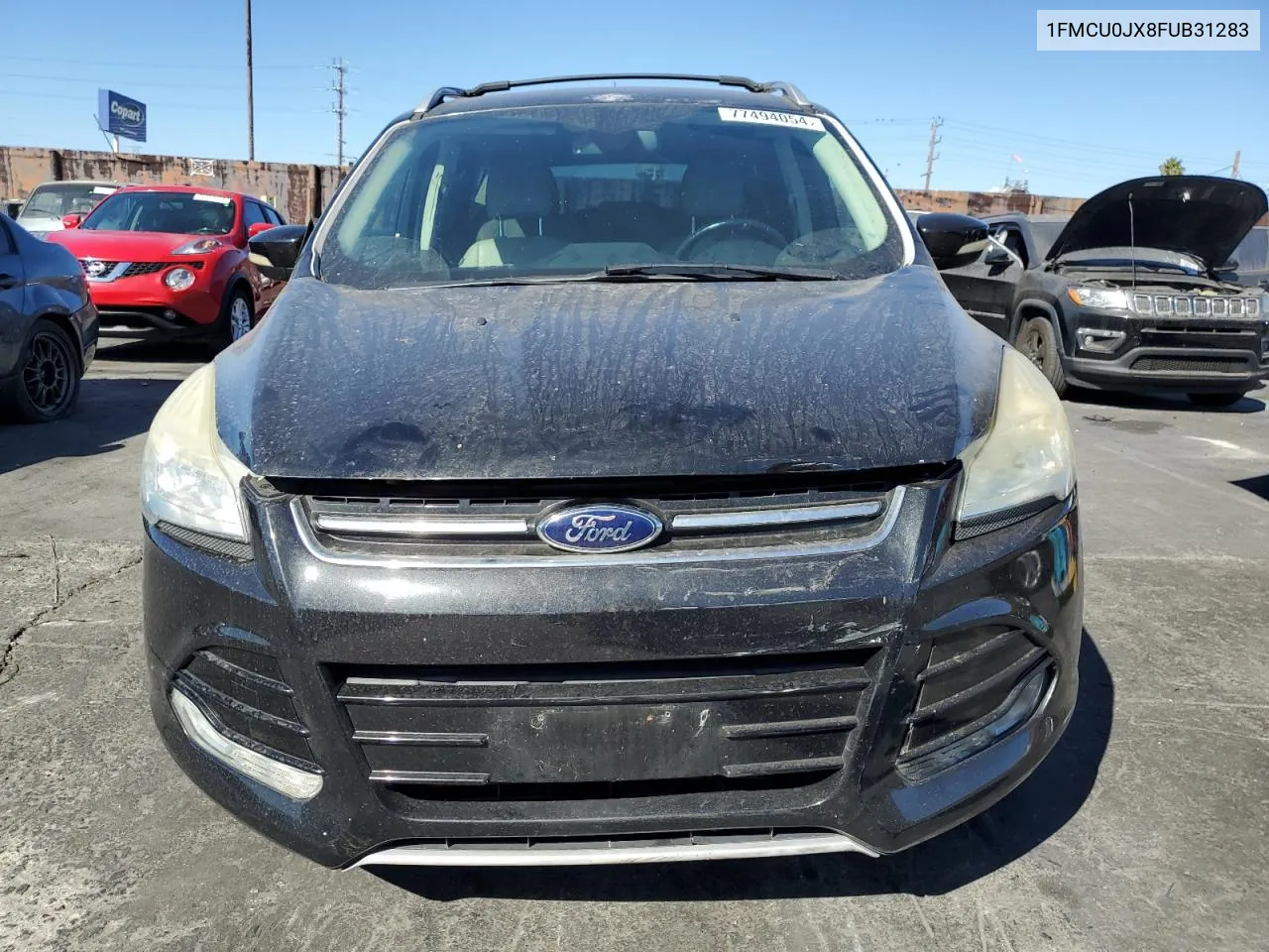 2015 Ford Escape Titanium VIN: 1FMCU0JX8FUB31283 Lot: 77494054