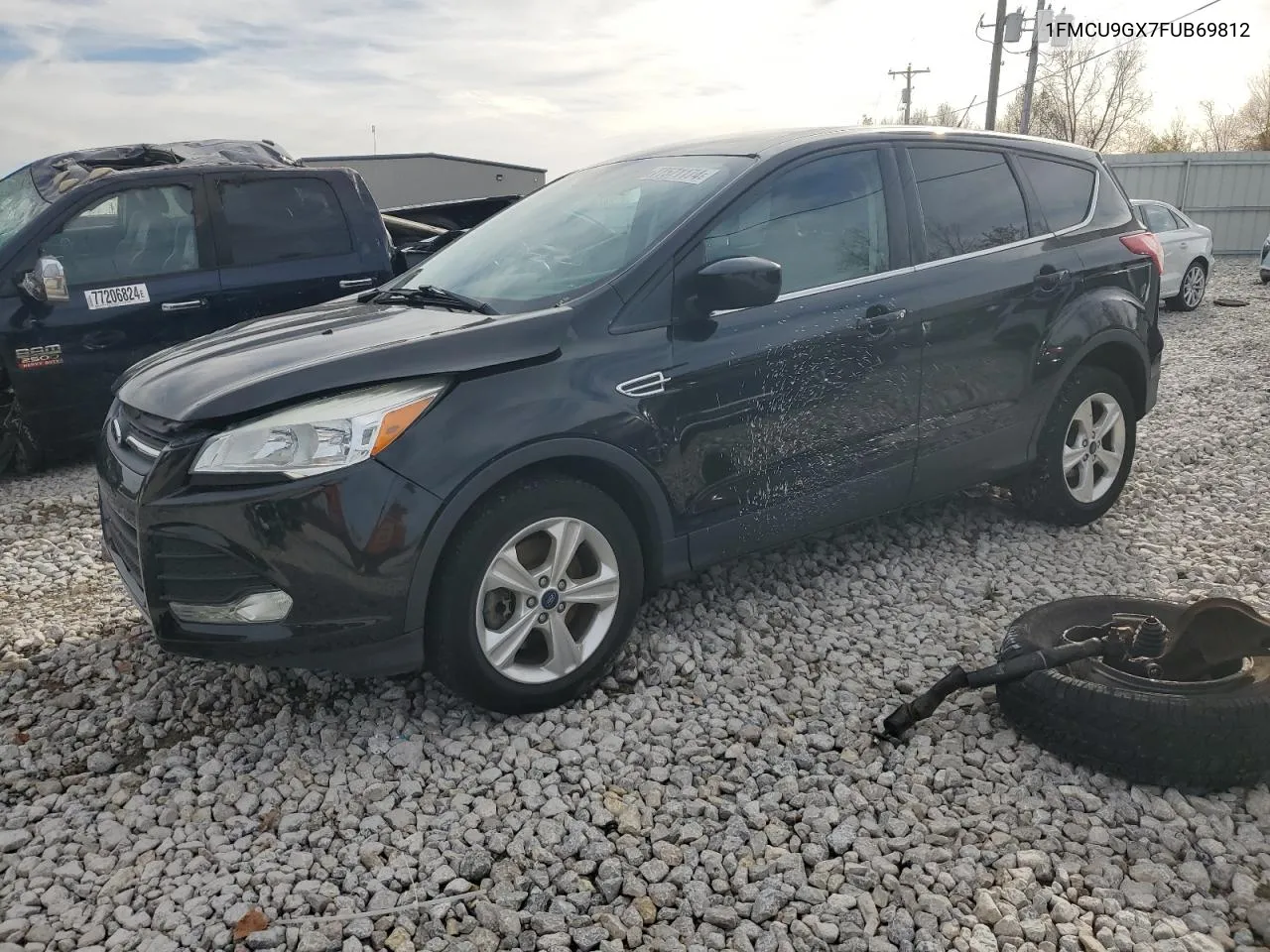 2015 Ford Escape Se VIN: 1FMCU9GX7FUB69812 Lot: 77571174