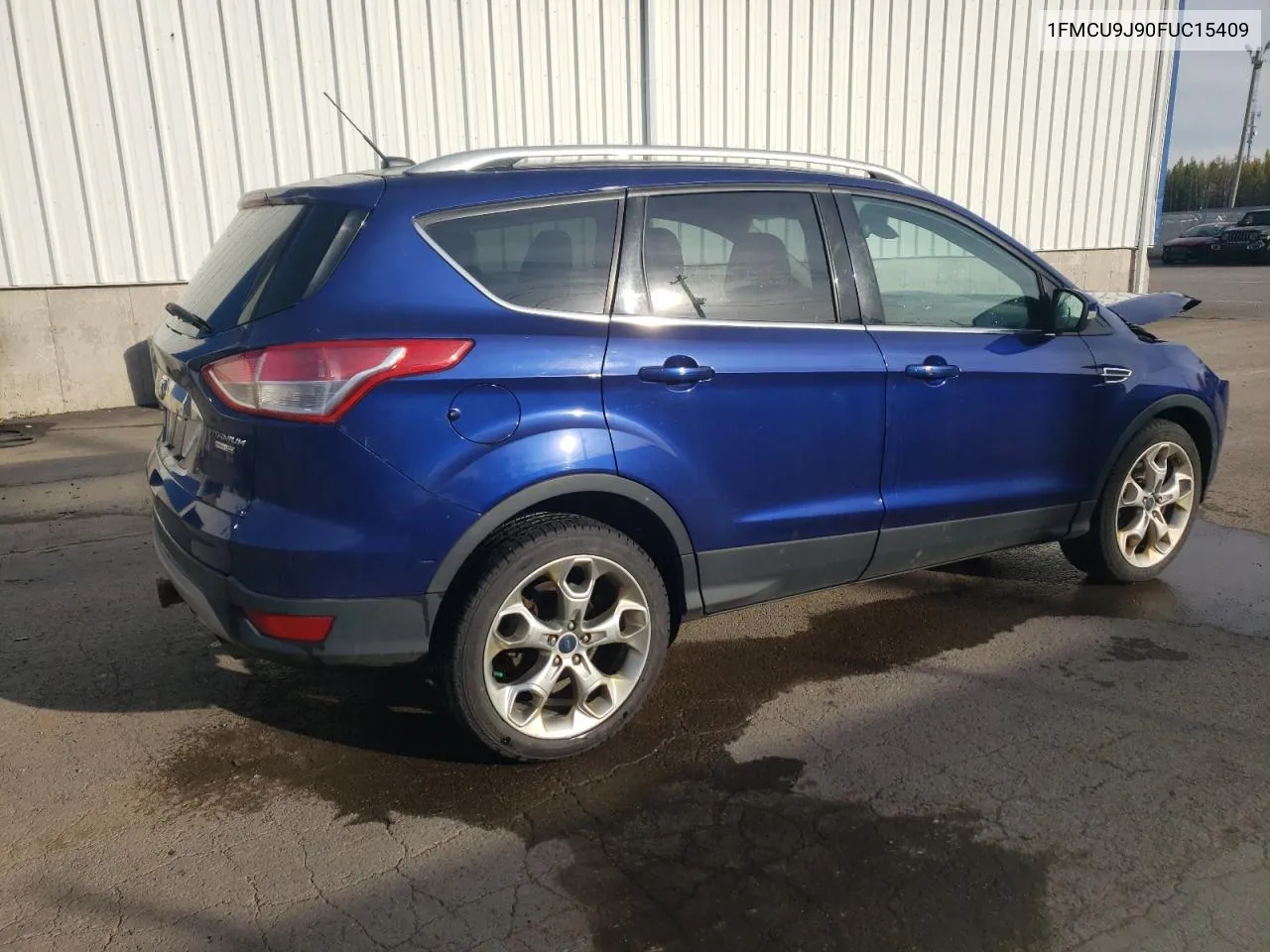 2015 Ford Escape Titanium VIN: 1FMCU9J90FUC15409 Lot: 77953034