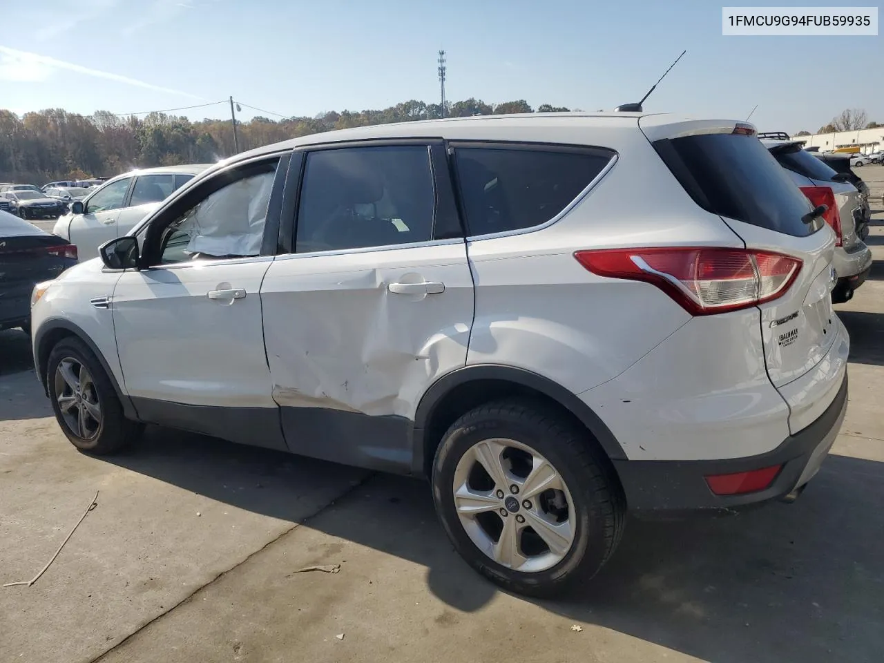 2015 Ford Escape Se VIN: 1FMCU9G94FUB59935 Lot: 78220014