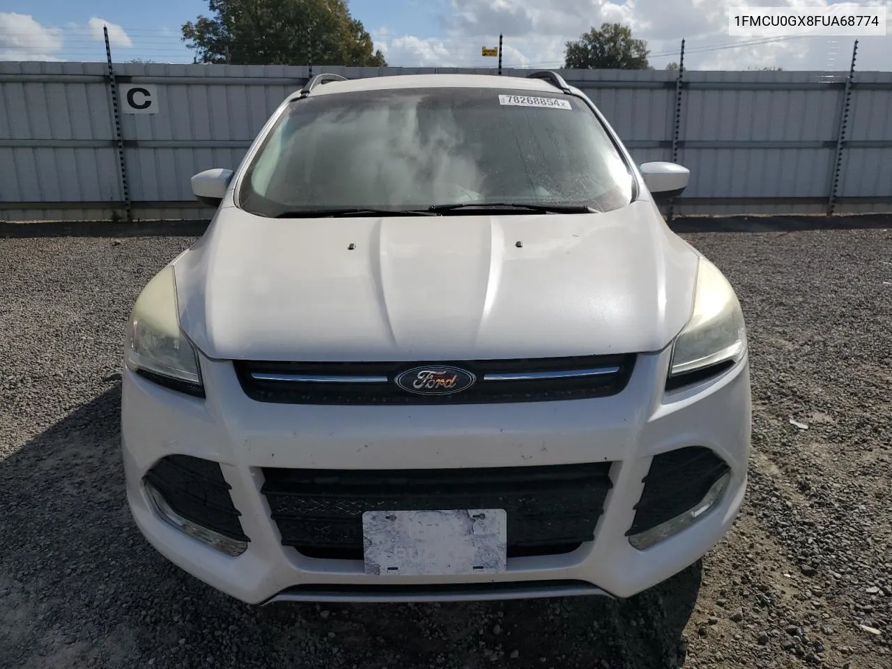 2015 Ford Escape Se VIN: 1FMCU0GX8FUA68774 Lot: 78268854