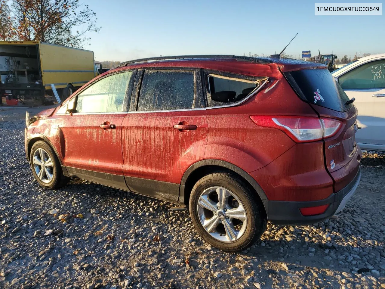 2015 Ford Escape Se VIN: 1FMCU0GX9FUC03549 Lot: 78271344