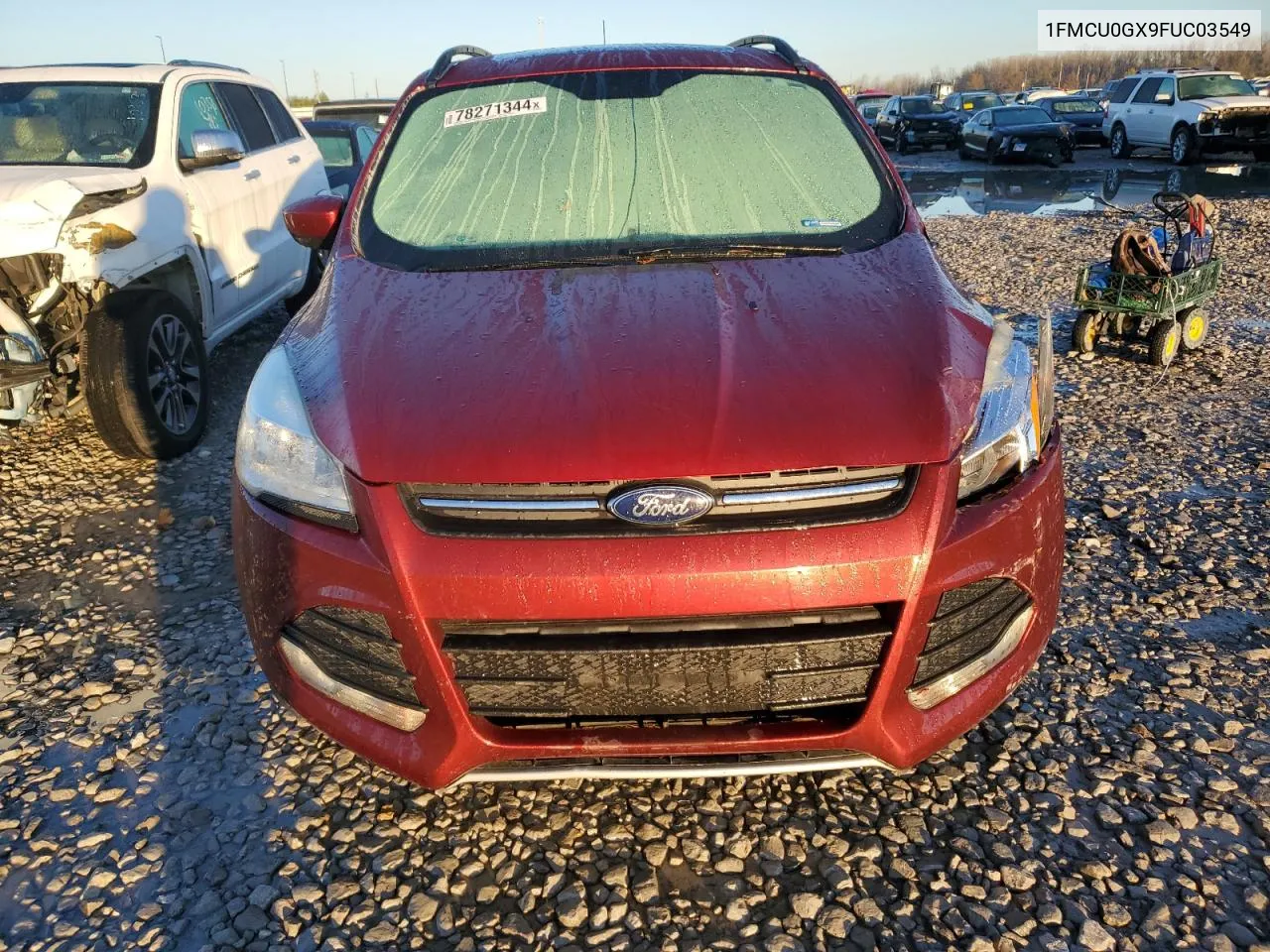 2015 Ford Escape Se VIN: 1FMCU0GX9FUC03549 Lot: 78271344