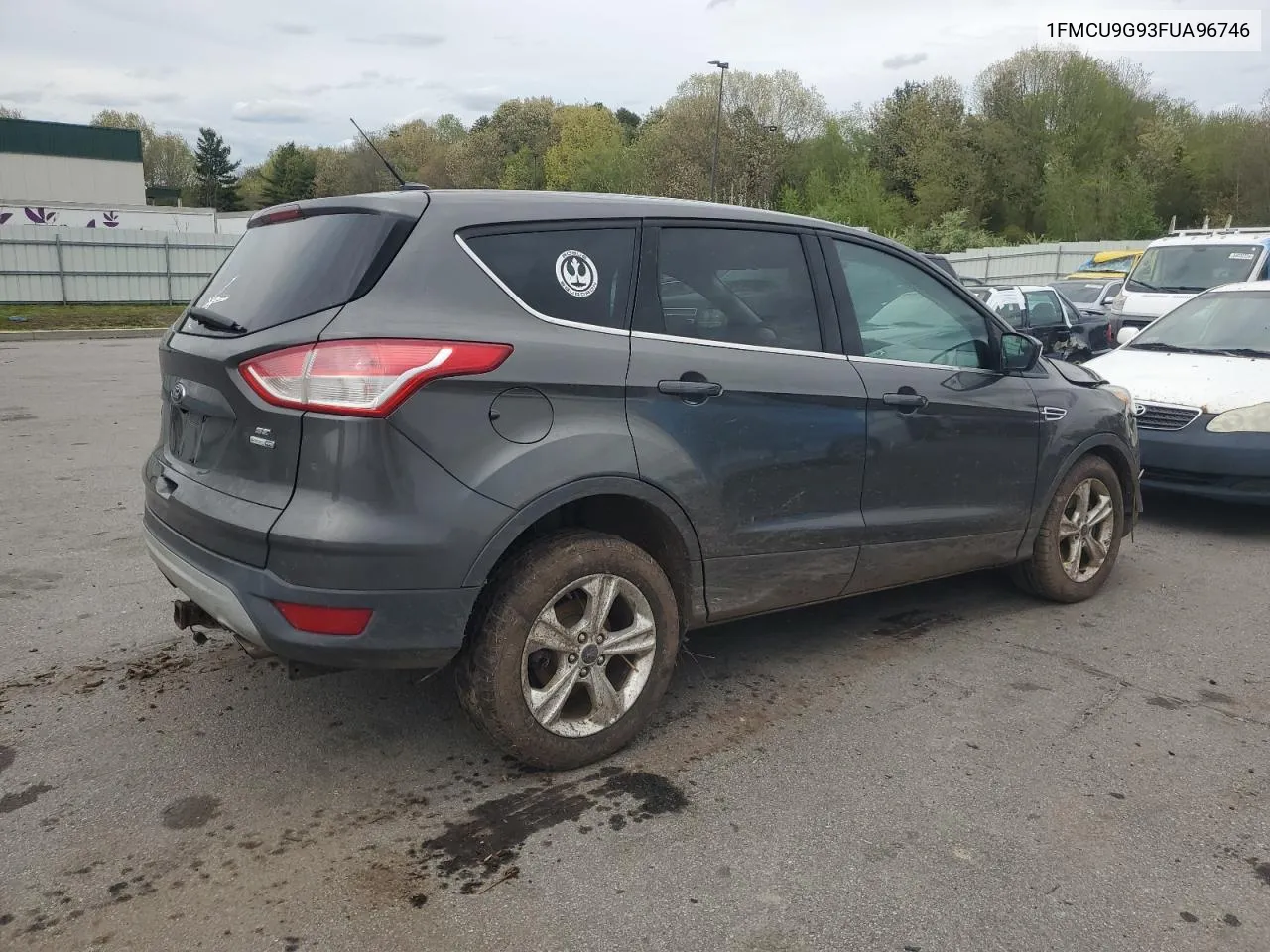 2015 Ford Escape Se VIN: 1FMCU9G93FUA96746 Lot: 78353764