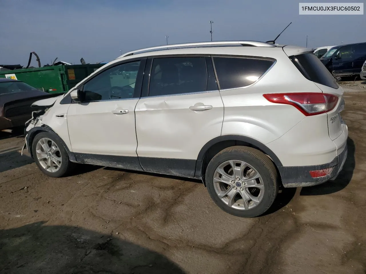 2015 Ford Escape Titanium VIN: 1FMCU0JX3FUC60502 Lot: 78355724