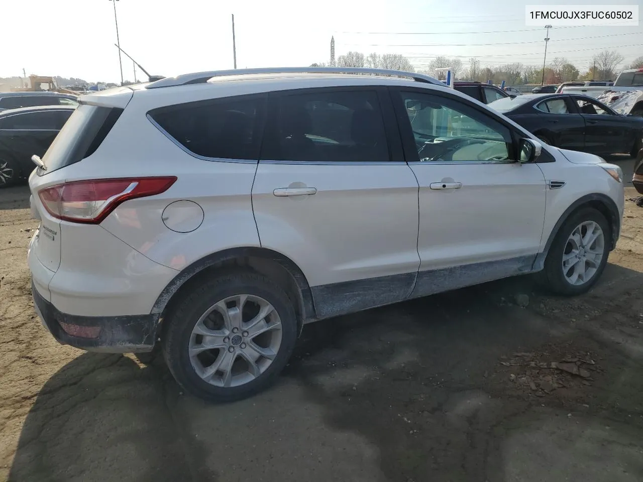 2015 Ford Escape Titanium VIN: 1FMCU0JX3FUC60502 Lot: 78355724