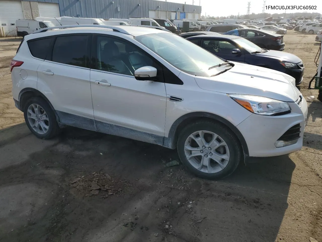 2015 Ford Escape Titanium VIN: 1FMCU0JX3FUC60502 Lot: 78355724