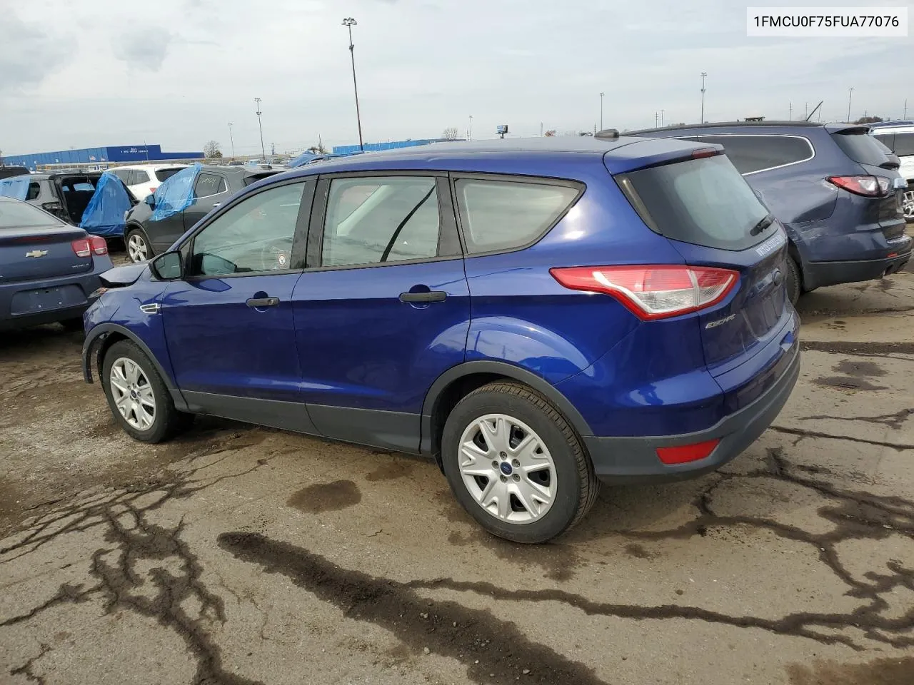 2015 Ford Escape S VIN: 1FMCU0F75FUA77076 Lot: 78742064