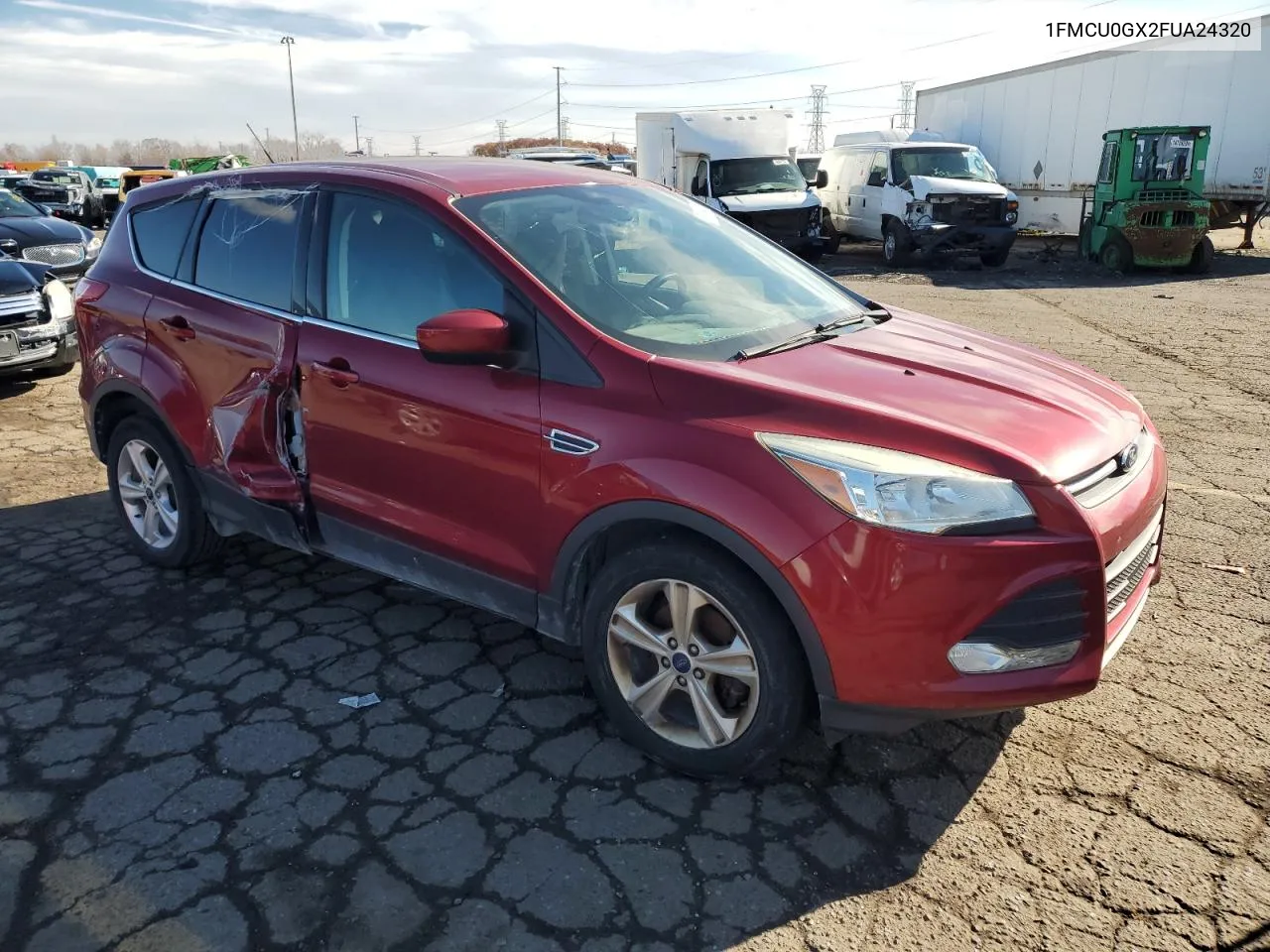 2015 Ford Escape Se VIN: 1FMCU0GX2FUA24320 Lot: 78969404