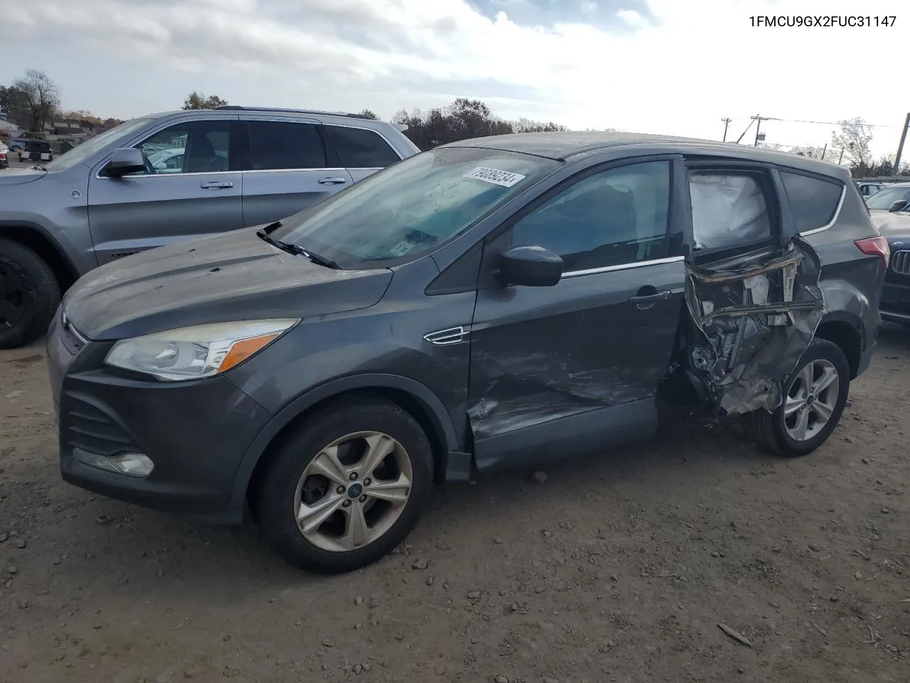 2015 Ford Escape Se VIN: 1FMCU9GX2FUC31147 Lot: 79089234