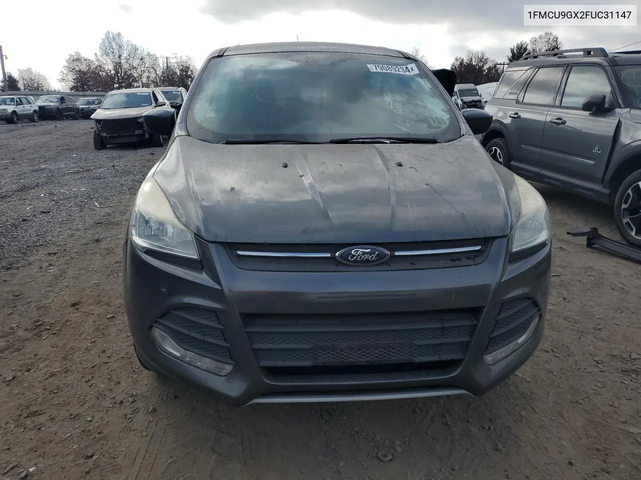 2015 Ford Escape Se VIN: 1FMCU9GX2FUC31147 Lot: 79089234