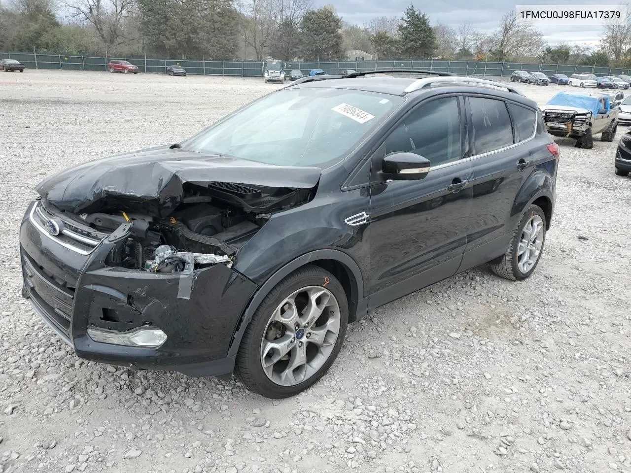 2015 Ford Escape Titanium VIN: 1FMCU0J98FUA17379 Lot: 79096344