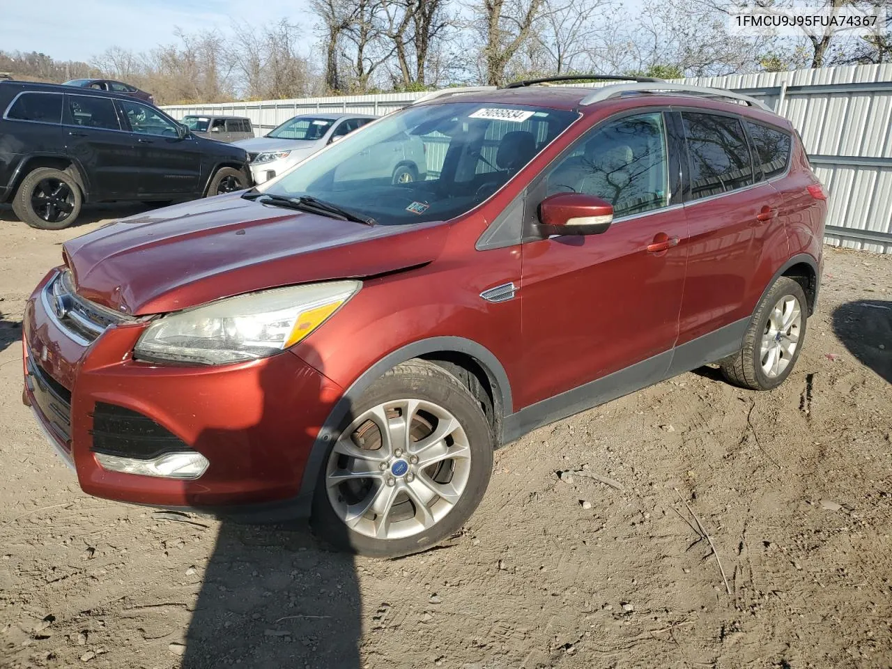 2015 Ford Escape Titanium VIN: 1FMCU9J95FUA74367 Lot: 79099834